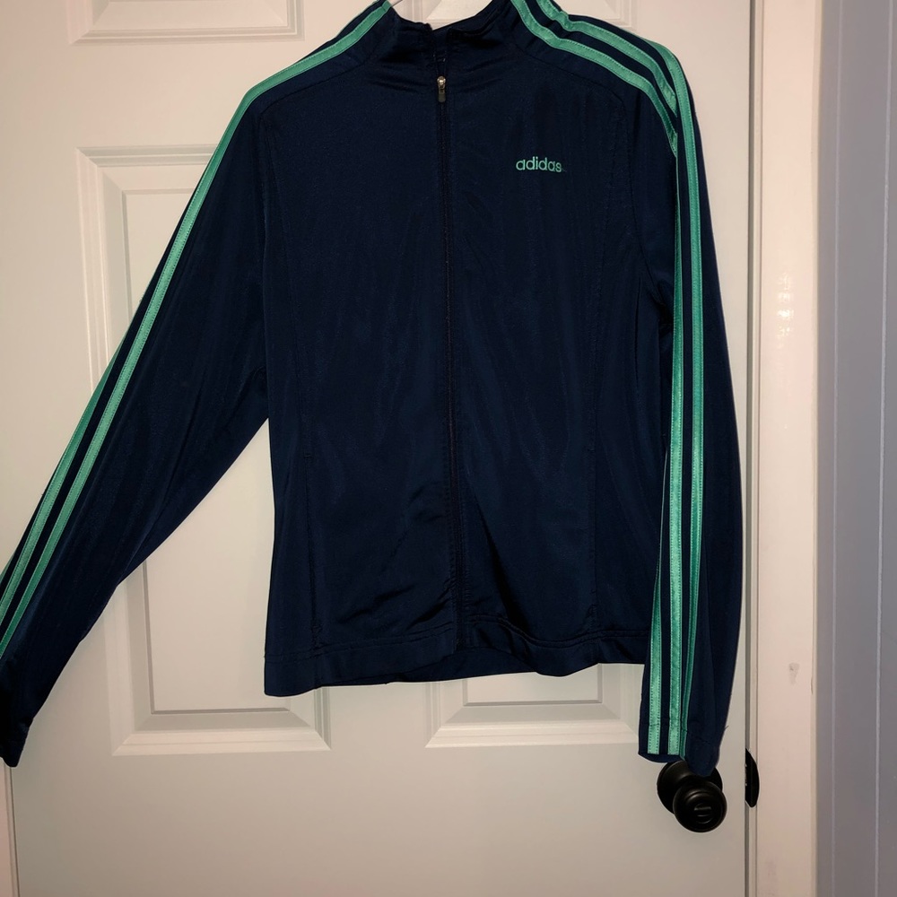 adidas windbreaker zipup jacket